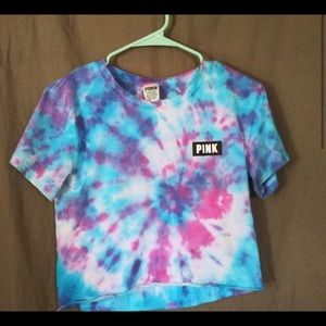 Tye-Dye Pink Crop Top!